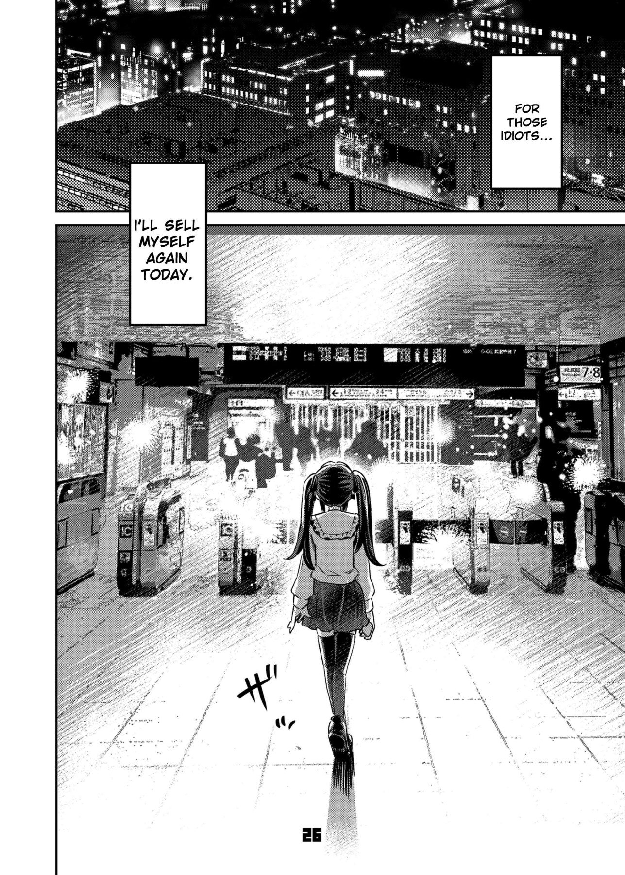 Hentai Manga Comic-In the case of Maita, a girl who engages in "sugar dating" (a type of compensated dating activity), episode 1.-Read-25